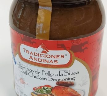Aderezo de Pollo a la Brasa “Tradiciones Andinas” Grill Chicken Seasoning 425 g