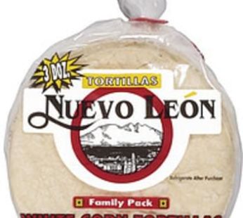 “Nuevo Leon” White Corn Tortillas 765 grs