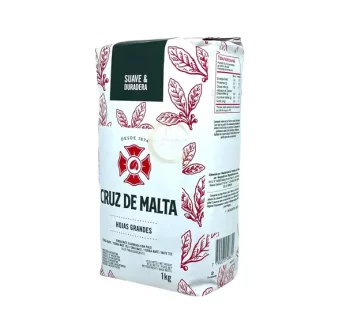 Yerba mate “Cruz de Malta” Hojas grandes 1 kg