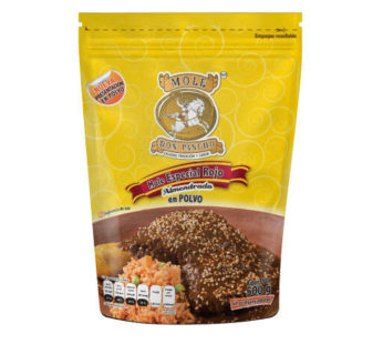 Mole “Don Pancho” Especial Rojo Almendrado en Polvo 500 grs